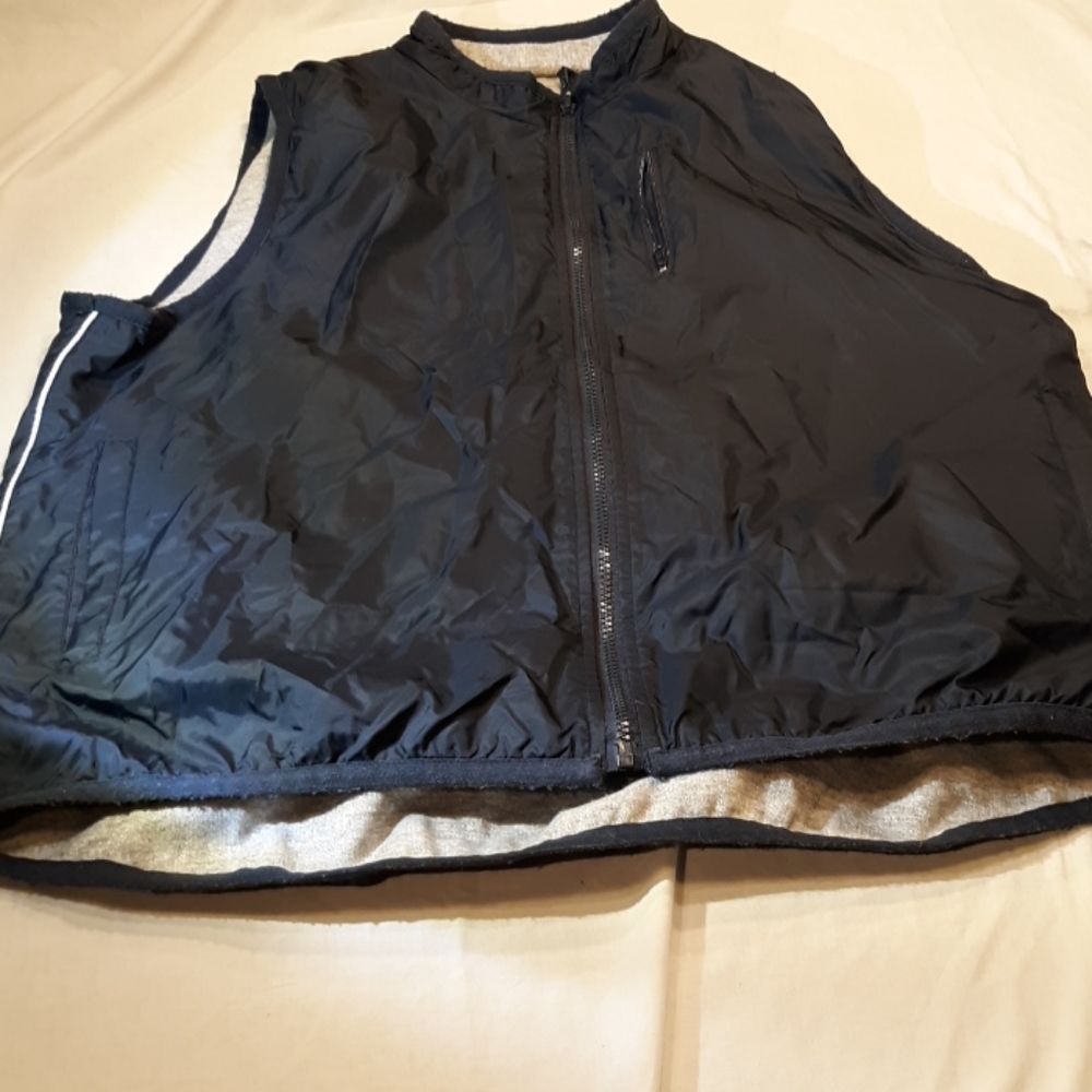 Reversible vest jacket men's